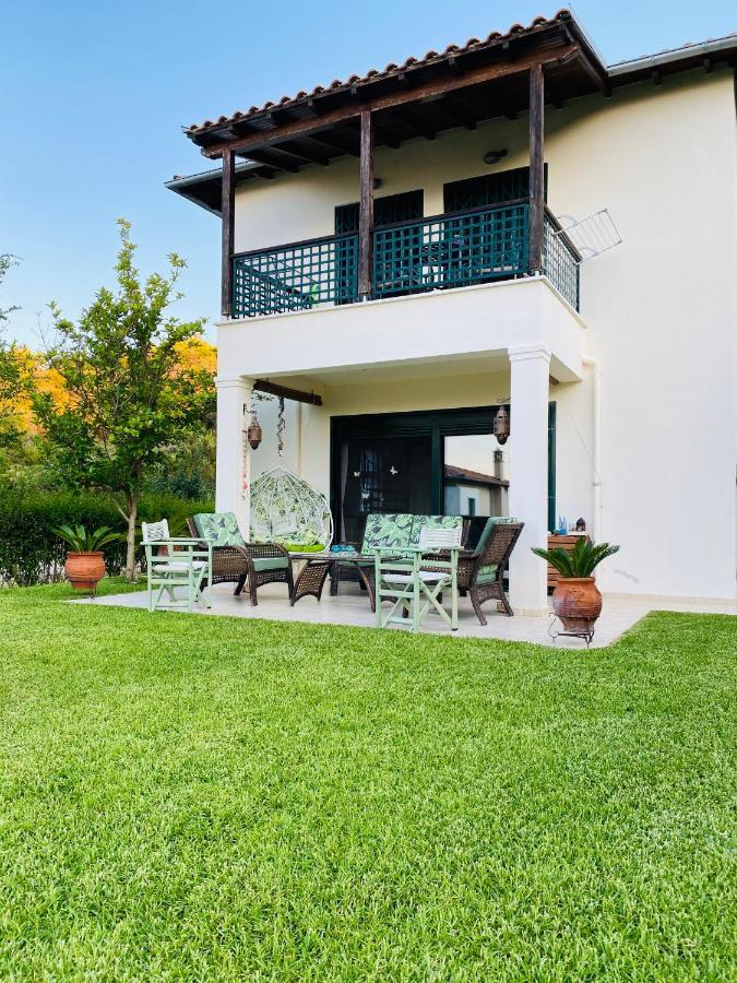 Detached Villa With Sea View Hanioti Ngoại thất bức ảnh