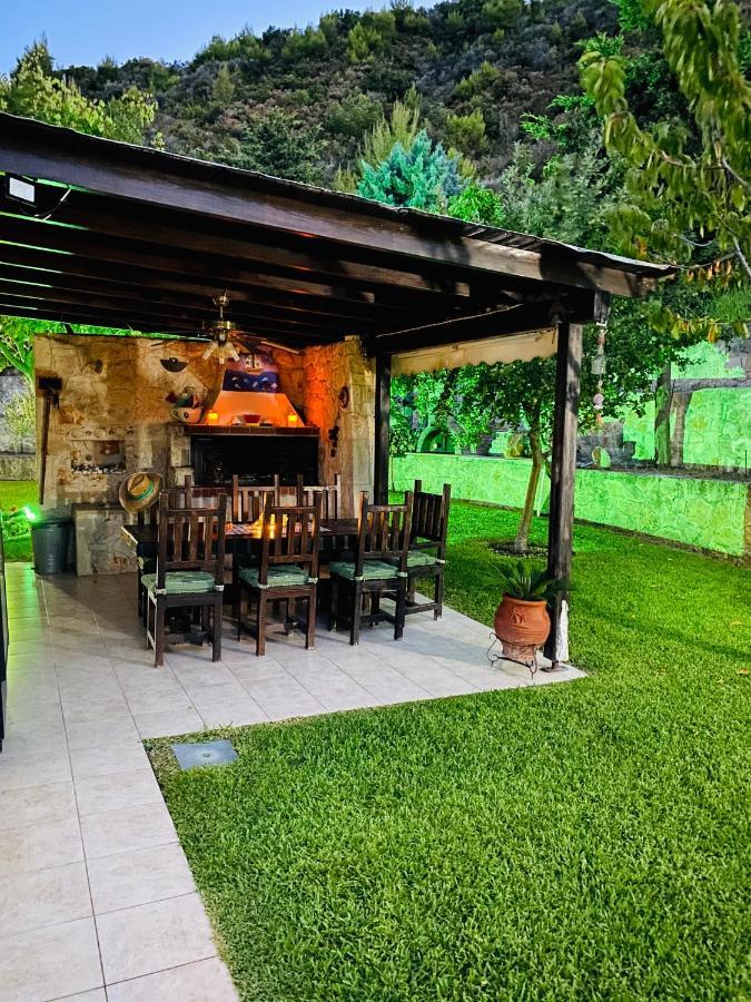 Detached Villa With Sea View Hanioti Ngoại thất bức ảnh