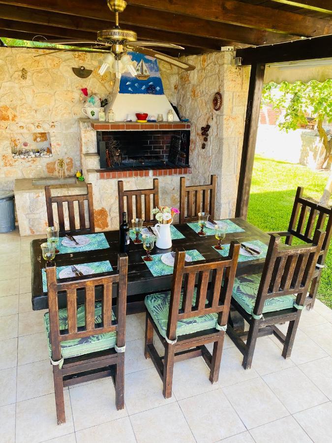 Detached Villa With Sea View Hanioti Ngoại thất bức ảnh