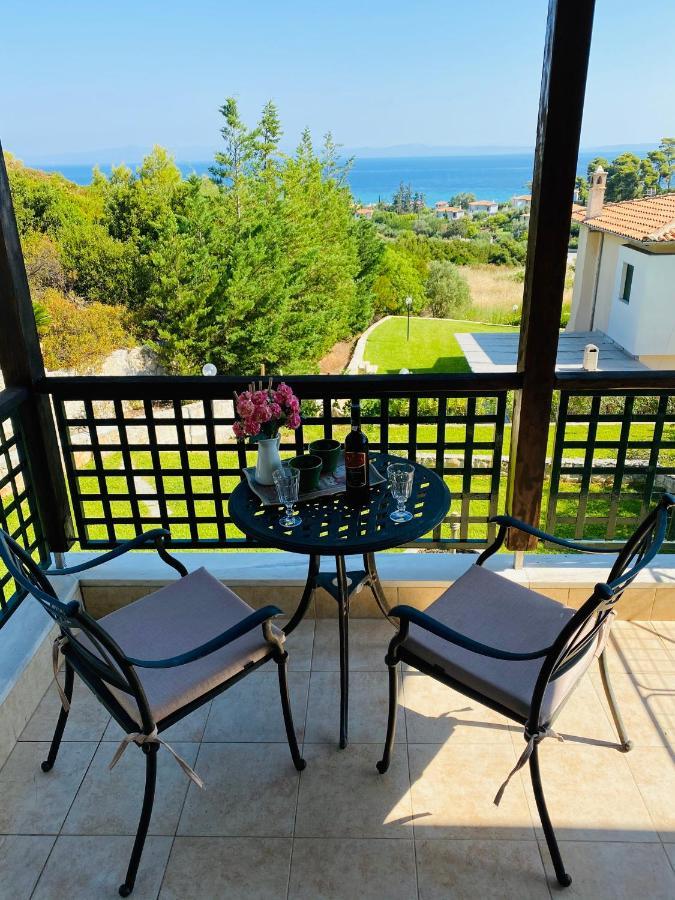 Detached Villa With Sea View Hanioti Ngoại thất bức ảnh